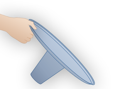 No party fouls! Because your drink won't leak from under the plate